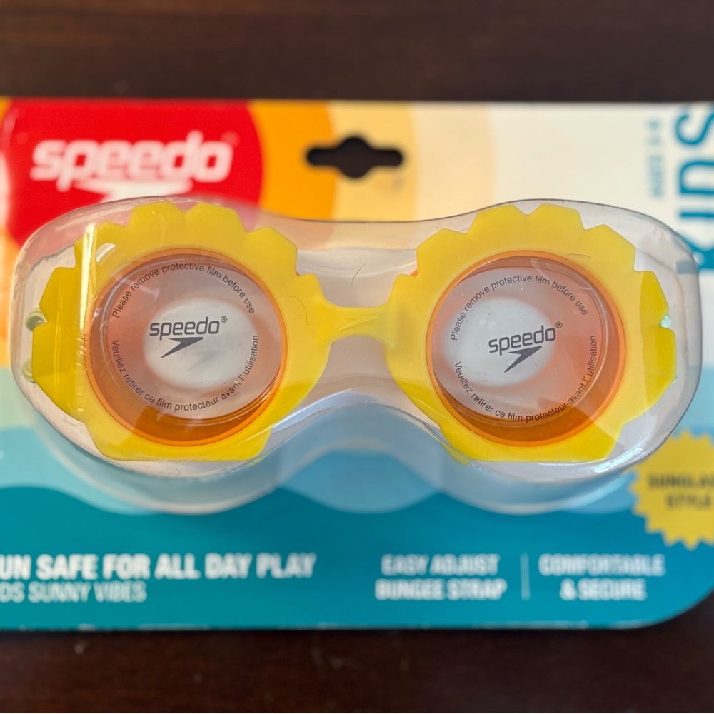 Speedo Sunny Vibes Yellow Goggles